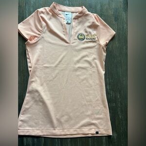 NIKE PGA ALOHA pink tank top golf sz XS